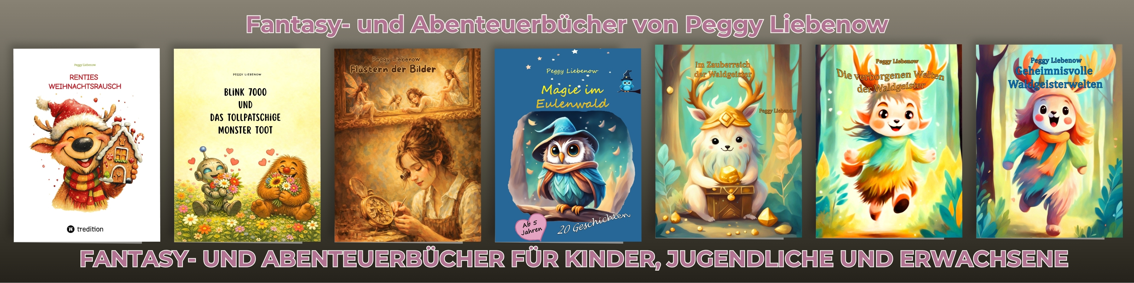 Fantasy- und Abenteuerbücher für Kinder, Jugendliche und Erwachsene